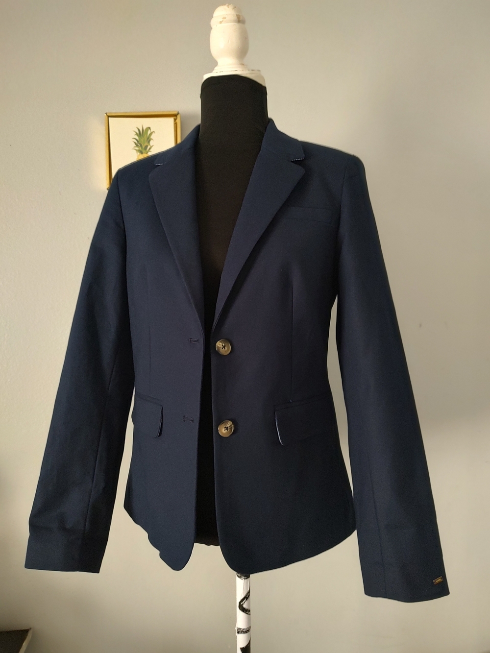 Classic Navy Women's Blazer Jacket Tommy Hilfiger
